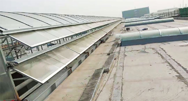 工程快訊——徐州地鐵3號線二期電動排煙天窗工程完工