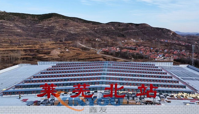 濟(jì)萊高鐵——萊蕪北站排煙窗工程完工