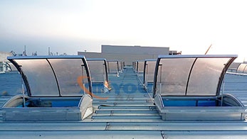 圓拱型上開(kāi)式天窗