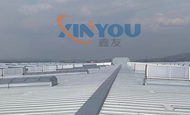 徐工基礎(chǔ)工程機(jī)械智能制造基地項(xiàng)目排煙天窗工程完工